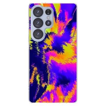 Picasee silikonowe przeźroczyste etui na Samsung Galaxy S25 Ultra 5G - Burn