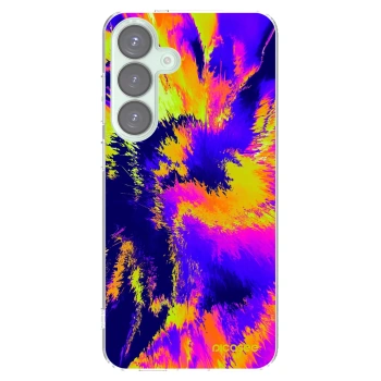 Picasee silikonowe przeźroczyste etui na Samsung Galaxy S25+ 5G - Burn