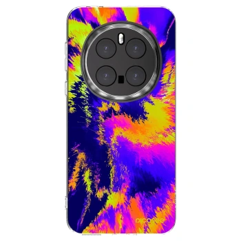 Picasee silikonowe przeźroczyste etui na Honor Magic7 Pro 5G - Burn