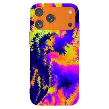 Picasee silikonowe przeźroczyste etui na Apple iPhone 17 Pro Max - Burn