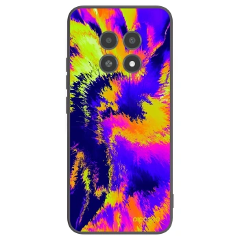 Picasee silikonowe czarne etui na Realme 12X - Burn