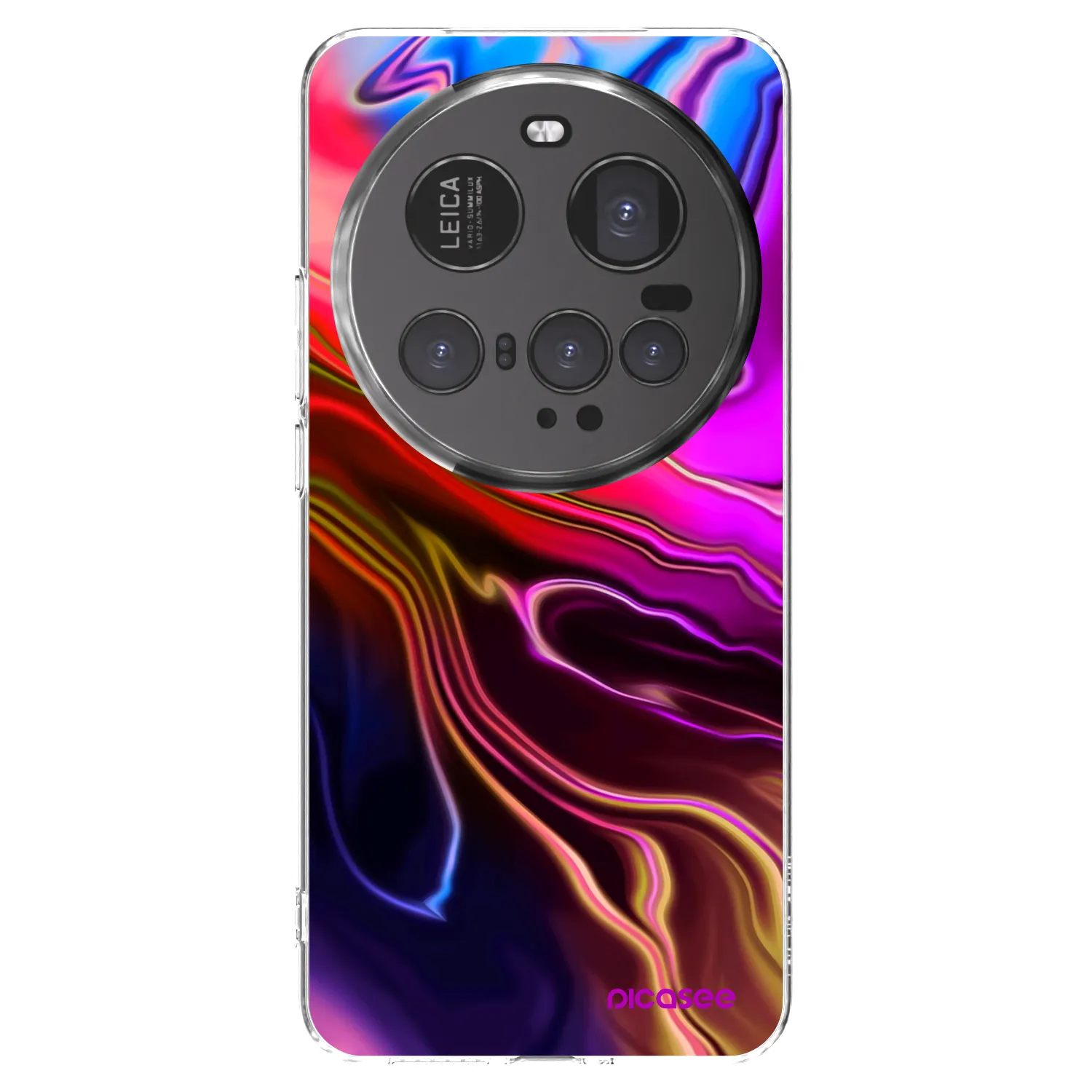 Picasee silikonowe przeźroczyste etui na Xiaomi 15 Ultra - Electric
