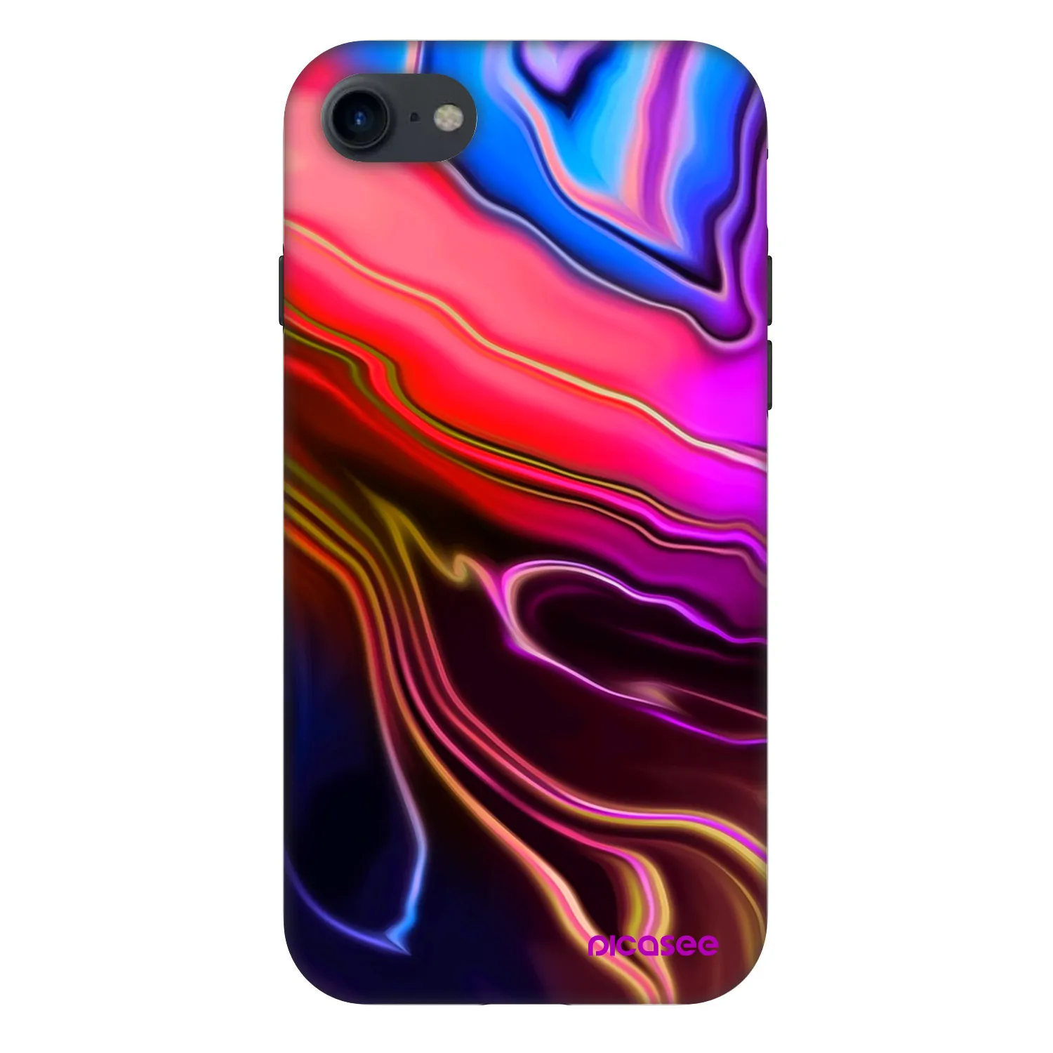Picasee Fashion Case na Apple iPhone SE 2020 - Electric