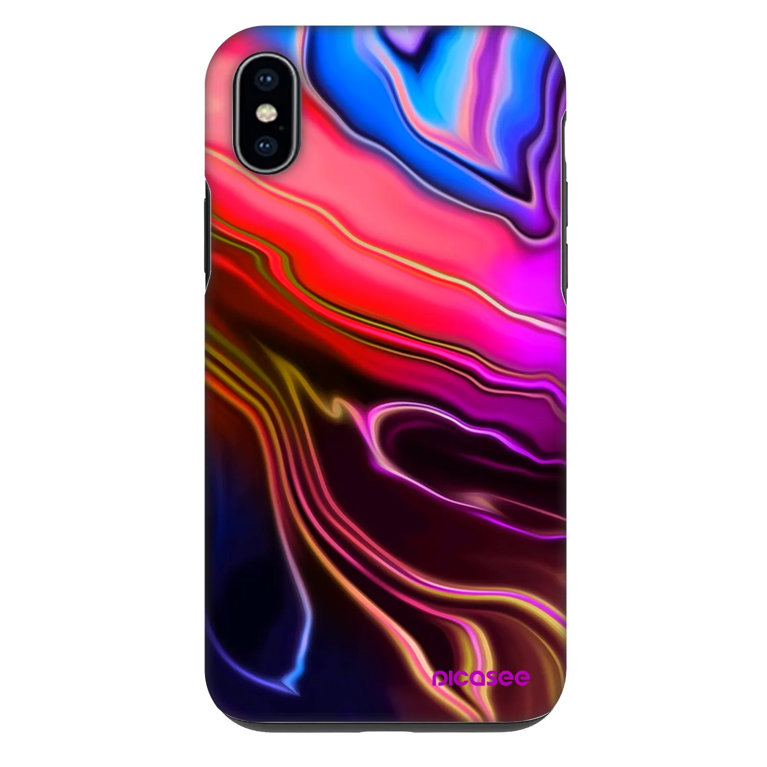 Picasee Fashion Case na Apple iPhone XS Max - Electric