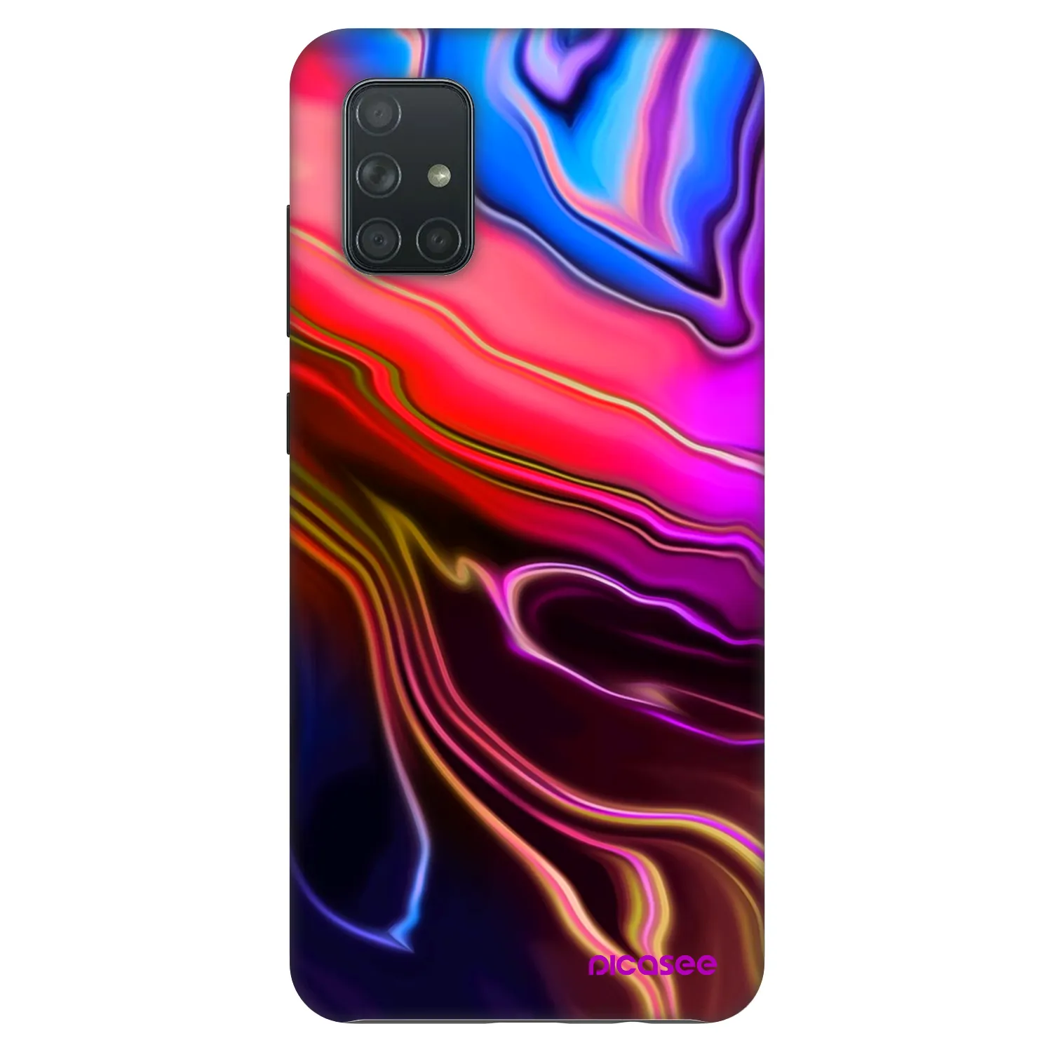 Picasee Fashion Case na Samsung Galaxy A71 A715F - Electric
