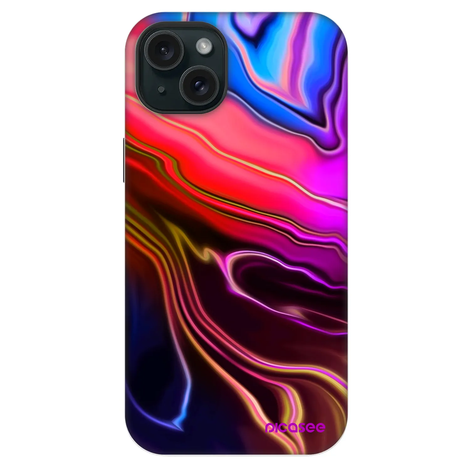 Picasee Fashion Case MagSafe na Apple iPhone 14 Plus - Electric