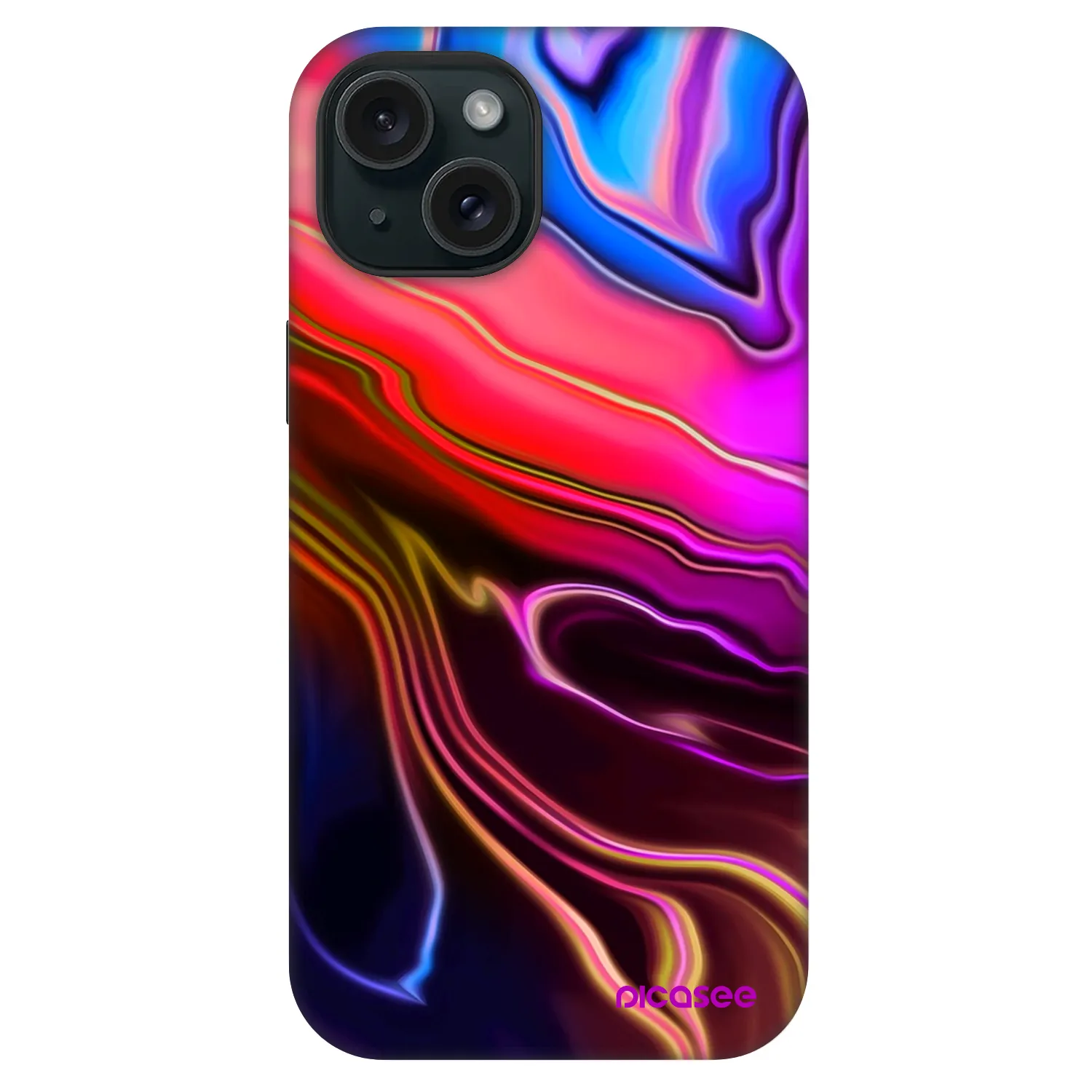 Picasee Fashion Case MagSafe na Apple iPhone 15 - Electric