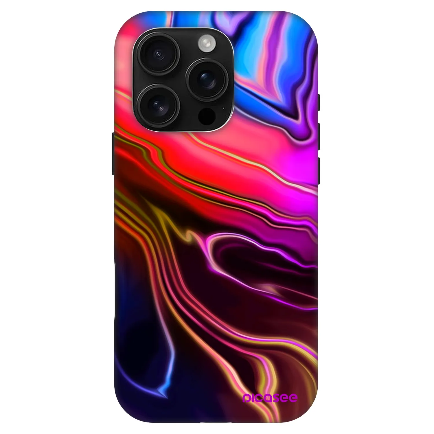 Picasee Fashion Case MagSafe na Apple iPhone 16 Pro - Electric