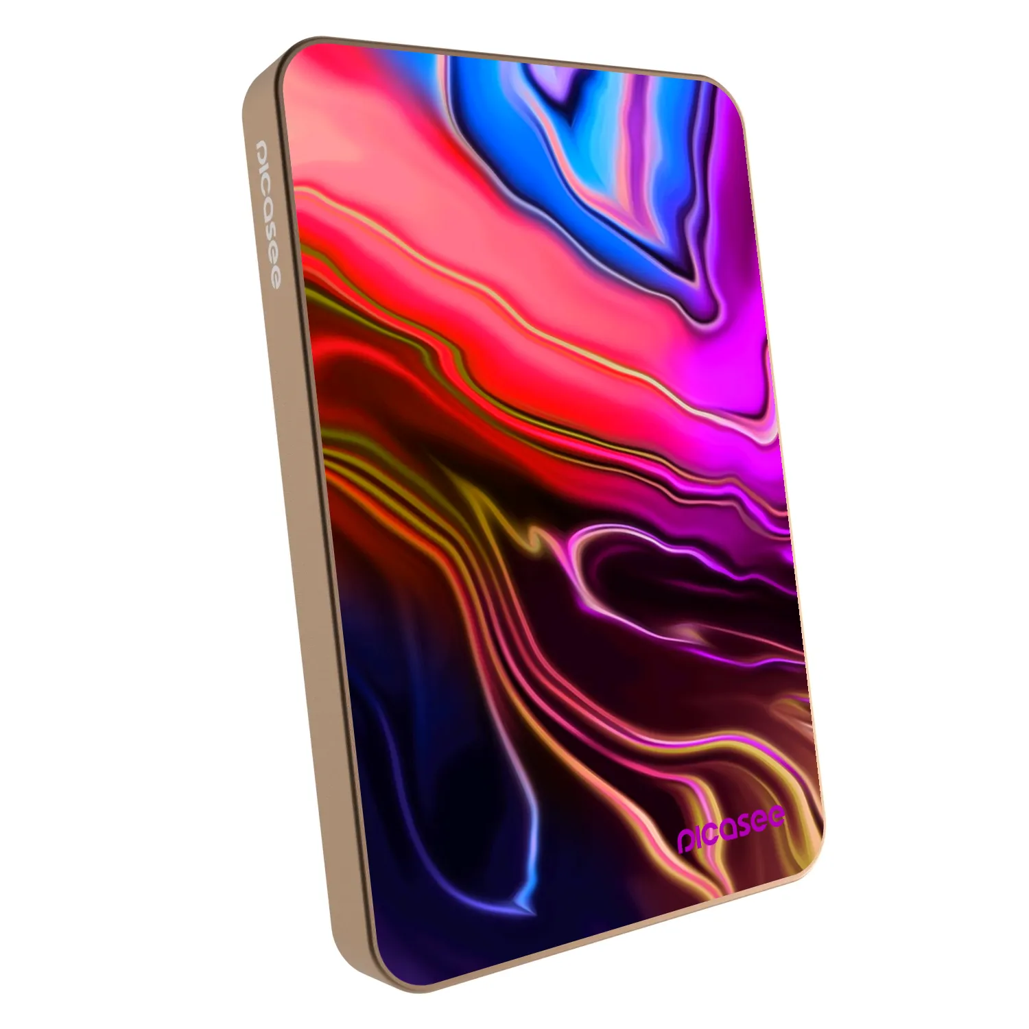 Picasee Powerbank z MagSafe 5 000 mAh Złoty - Electric