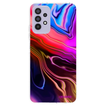 Picasee silikonowe przeźroczyste etui na Samsung Galaxy A32 4G SM-A325F - Electric