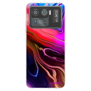 Picasee silikonowe przeźroczyste etui na Xiaomi Mi 11 Ultra - Electric