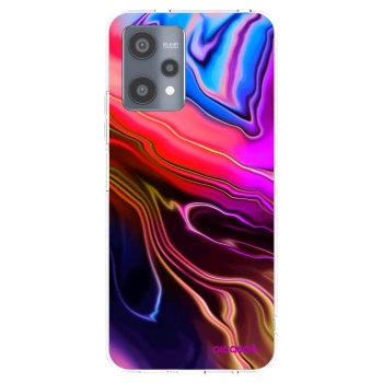 Picasee silikonowe przeźroczyste etui na Realme 9 Pro 5G - Electric