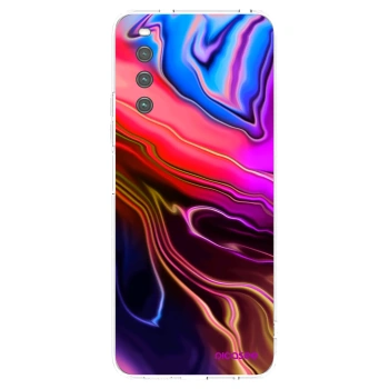 Picasee silikonowe przeźroczyste etui na Sony Xperia 10 IV 5G - Electric