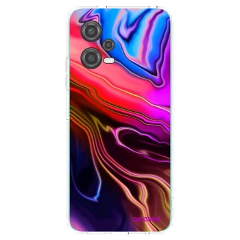 Picasee silikonowe przeźroczyste etui na Xiaomi Poco X5 - Electric