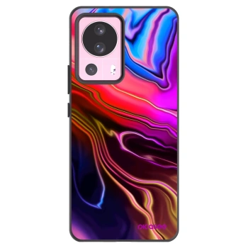 Picasee silikonowe czarne etui na Xiaomi 13 Lite - Electric
