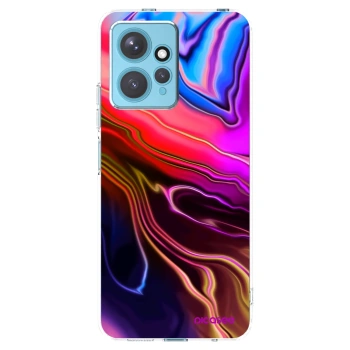 Picasee silikonowe przeźroczyste etui na Xiaomi Redmi Note 12 4G - Electric