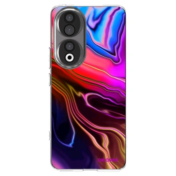 Picasee silikonowe przeźroczyste etui na Honor 90 5G - Electric