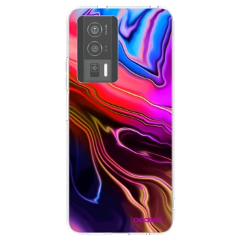 Picasee silikonowe przeźroczyste etui na Xiaomi Poco F5 Pro 5G - Electric