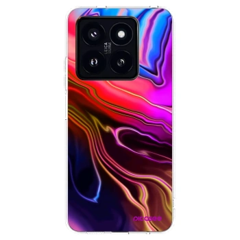 Picasee silikonowe przeźroczyste etui na Xiaomi 14 Pro - Electric