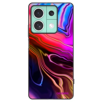 Picasee silikonowe czarne etui na Xiaomi Redmi Note 13 5G - Electric