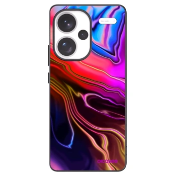 Picasee silikonowe czarne etui na Xiaomi Redmi Note 13 Pro+ 5G - Electric