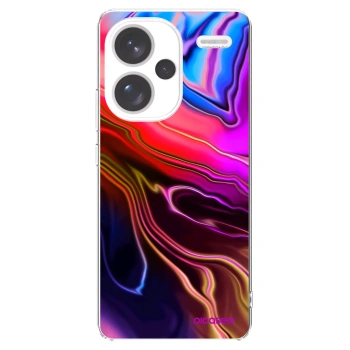 Picasee silikonowe przeźroczyste etui na Xiaomi Redmi Note 13 Pro+ 5G - Electric
