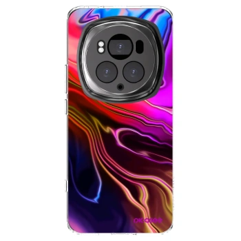 Picasee silikonowe przeźroczyste etui na Honor Magic6 Pro - Electric