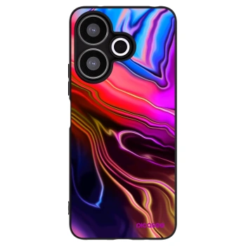 Picasee silikonowe czarne etui na Xiaomi Redmi 13 4G - Electric