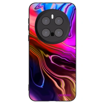 Picasee silikonowe czarne etui na Honor Magic7 Pro 5G - Electric