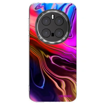 Picasee silikonowe przeźroczyste etui na Honor Magic7 Pro 5G - Electric