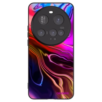Picasee silikonowe czarne etui na Xiaomi 15 Ultra - Electric