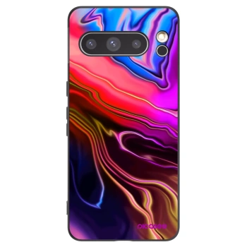 Picasee silikonowe czarne etui na Google Pixel 8 Pro - Electric