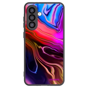 Picasee silikonowe czarne etui na Samsung Galaxy A26 5G A266B - Electric