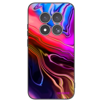 Picasee silikonowe czarne etui na Xiaomi Redmi Note 15 Pro 4G - Electric