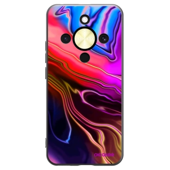 Picasee silikonowe czarne etui na Honor Magic8 Lite 5G - Electric