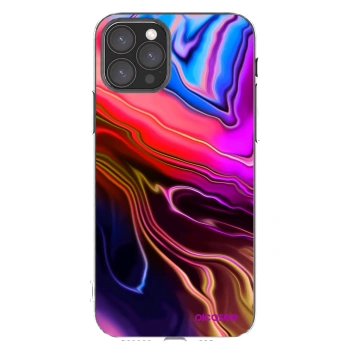 Picasee silikonowe przeźroczyste etui na Apple iPhone 11 Pro - Electric