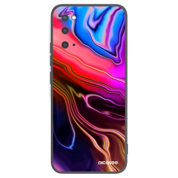 Picasee silikonowe czarne etui na Samsung Galaxy S20 G980F - Electric