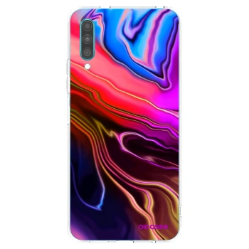 Picasee silikonowe przeźroczyste etui na Samsung Galaxy A30s A307F - Electric