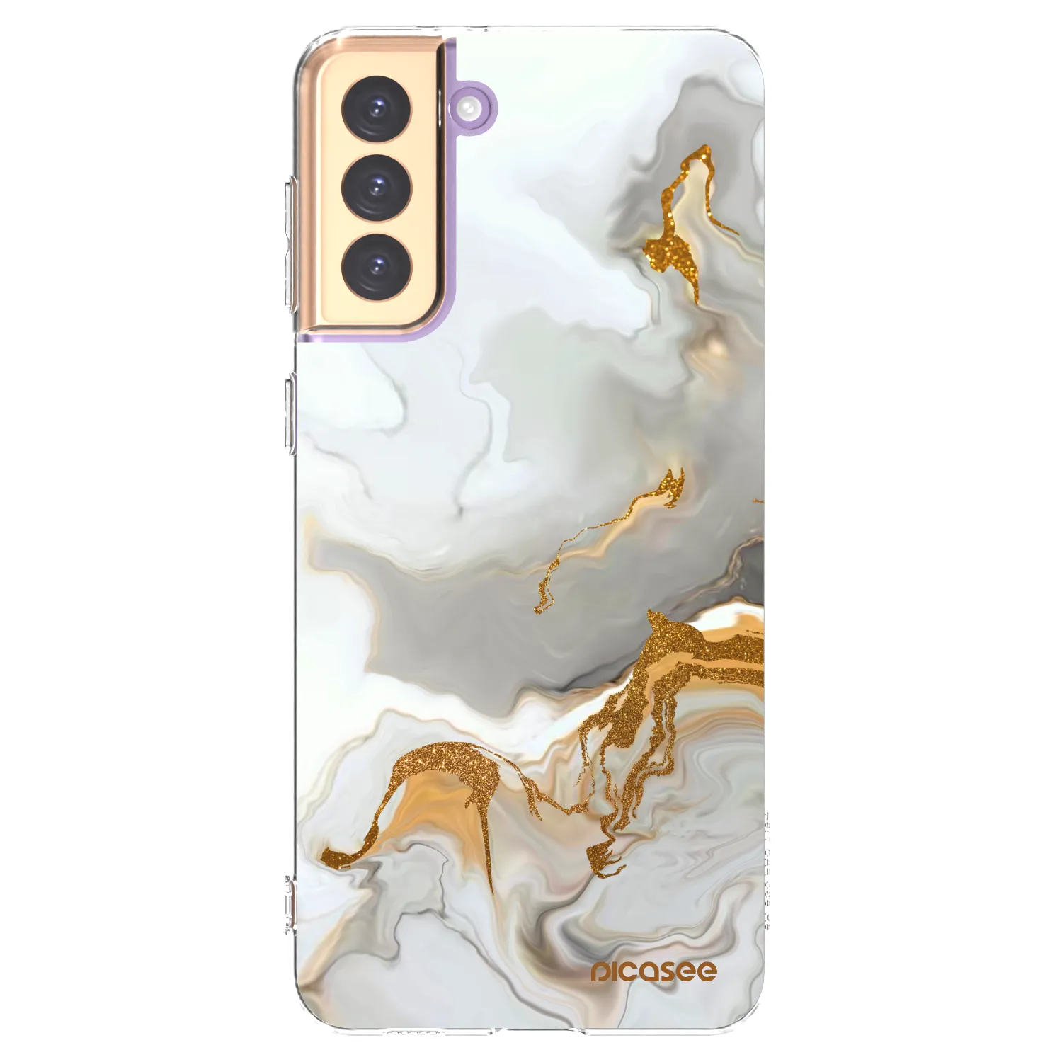 Picasee silikonowe przeźroczyste etui na Samsung Galaxy S21+ 5G G996F - Her