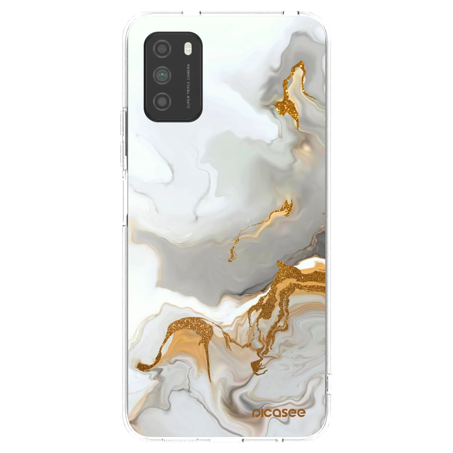 Picasee silikonowe przeźroczyste etui na Xiaomi Poco M3 - Her