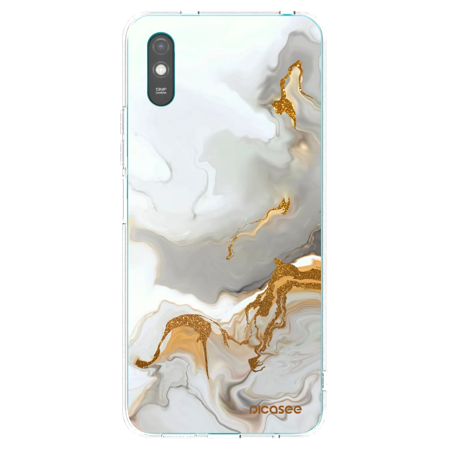 Picasee silikonowe przeźroczyste etui na Xiaomi Redmi 9AT - Her