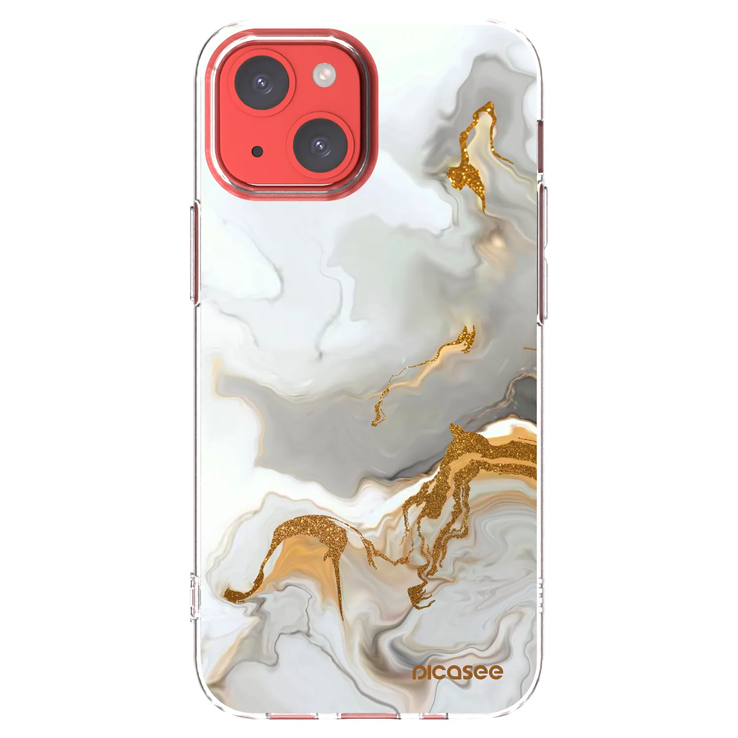 Picasee silikonowe przeźroczyste etui na Apple iPhone 13 mini - Her