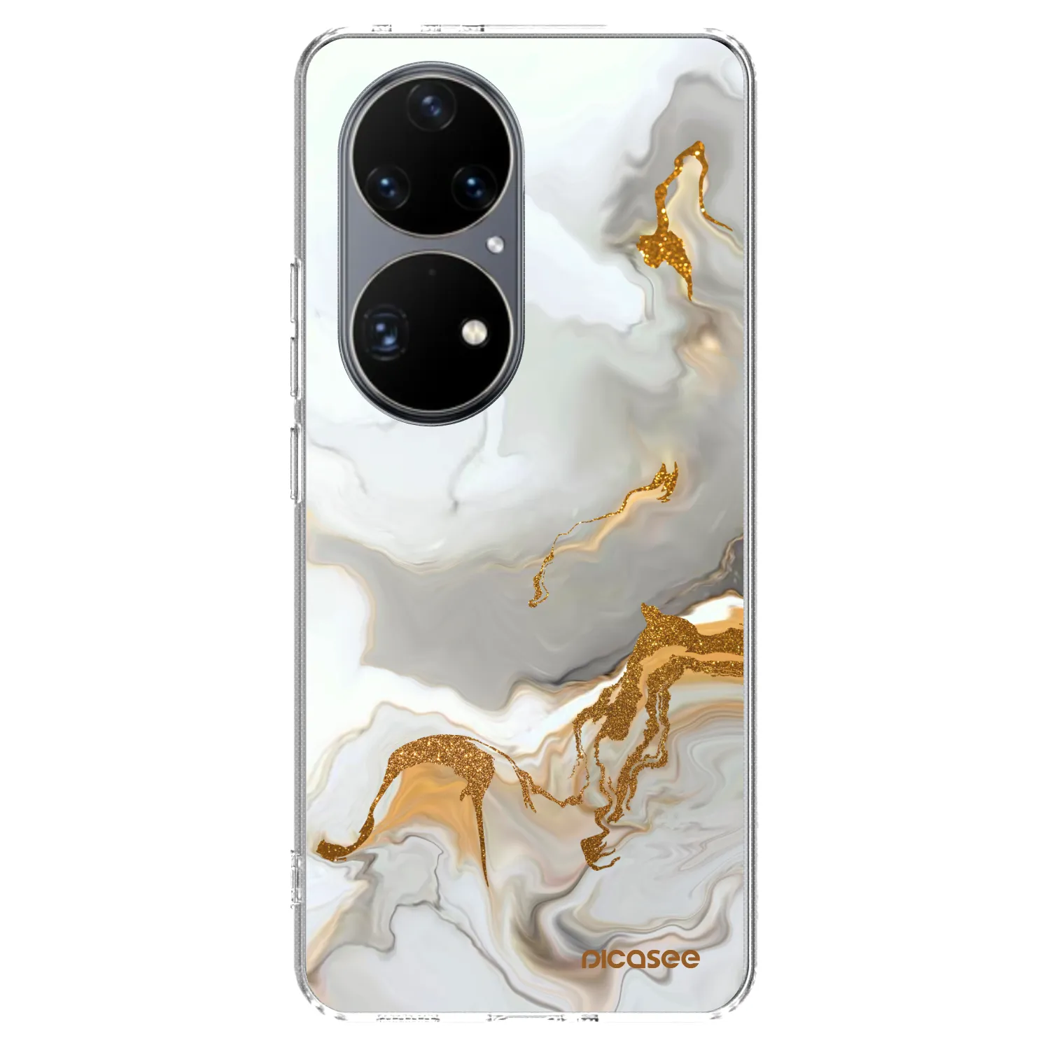 Picasee silikonowe przeźroczyste etui na Huawei P50 - Her