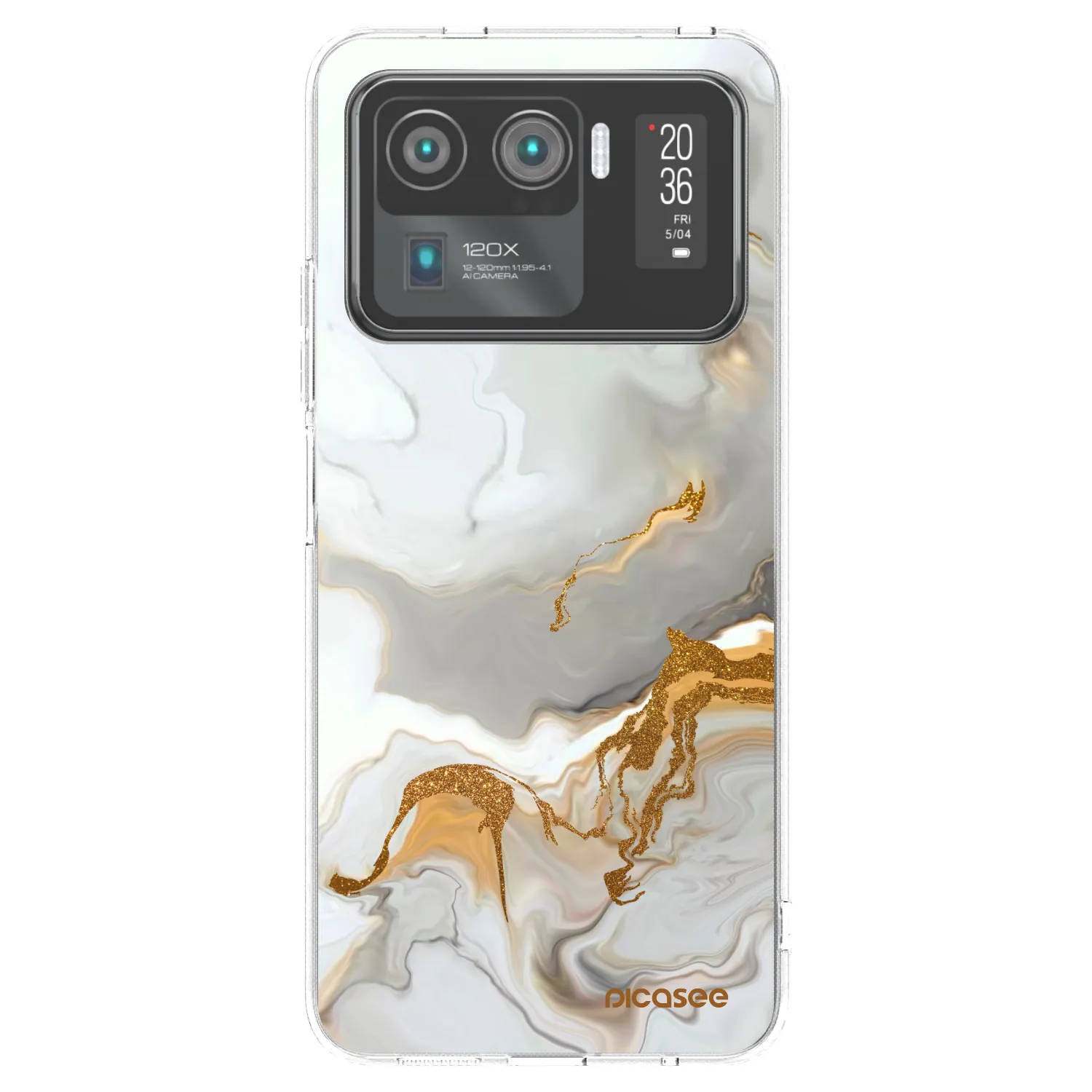 Picasee silikonowe przeźroczyste etui na Xiaomi Mi 11 Ultra - Her