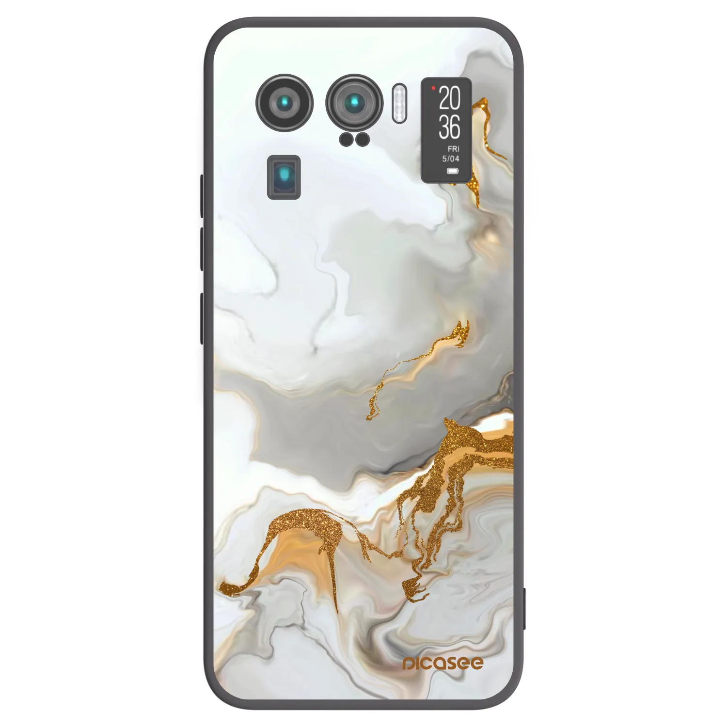Picasee silikonowe czarne etui na Xiaomi Mi 11 Ultra - Her