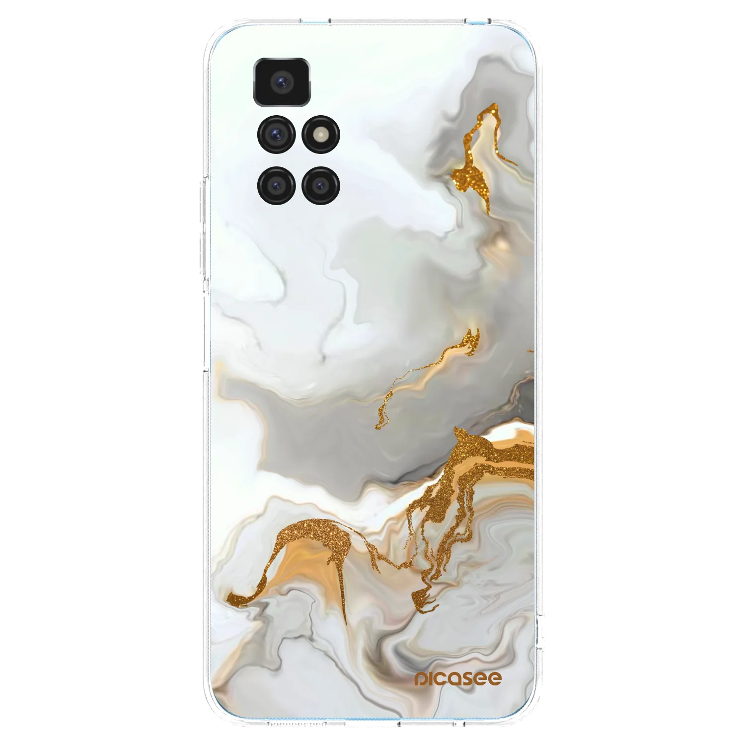 Picasee silikonowe przeźroczyste etui na Xiaomi Redmi 10 - Her