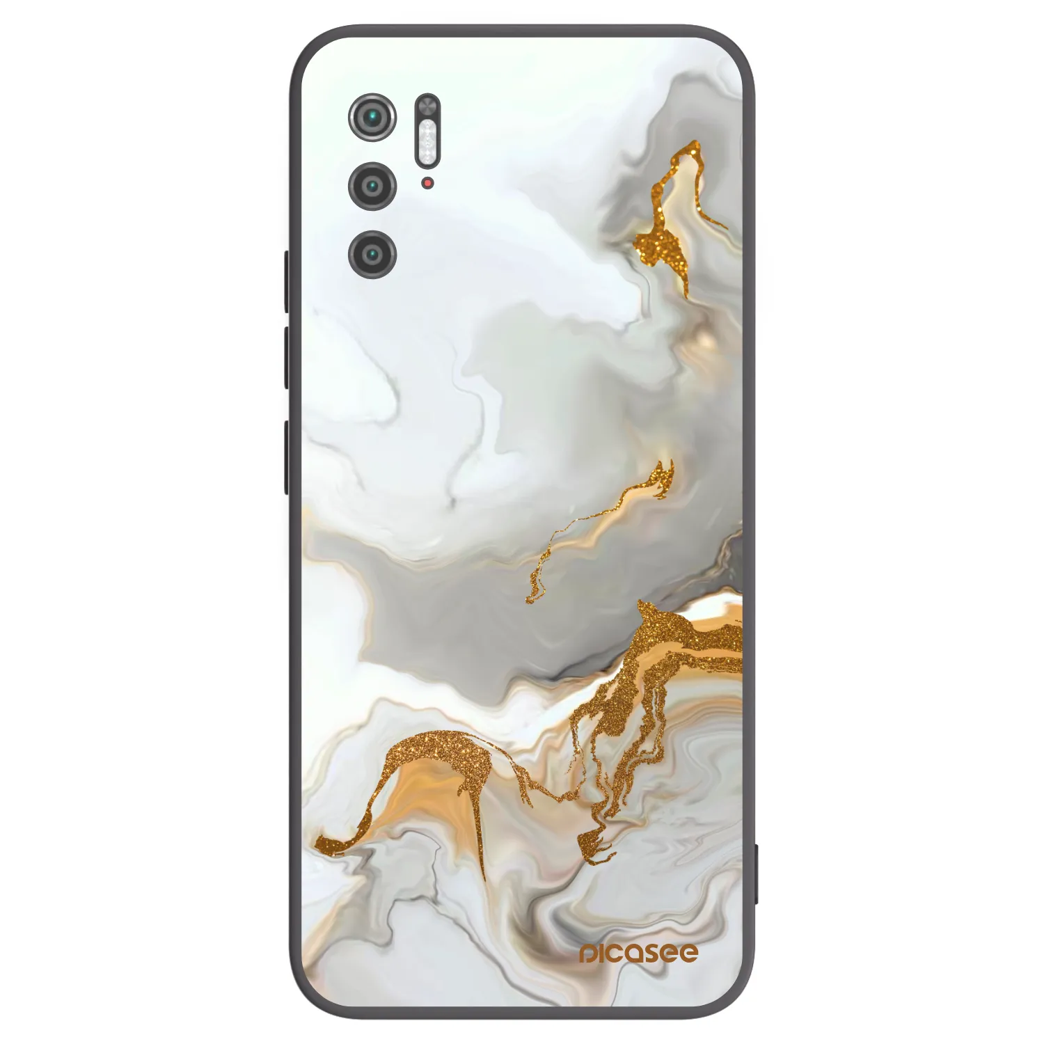 Picasee silikonowe czarne etui na Xiaomi Poco M3 Pro 5G - Her
