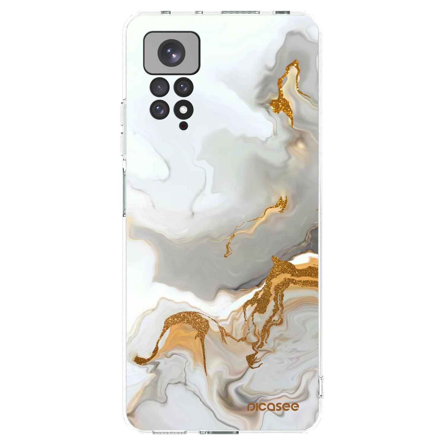 Picasee silikonowe przeźroczyste etui na Xiaomi Redmi Note 11S 4G - Her