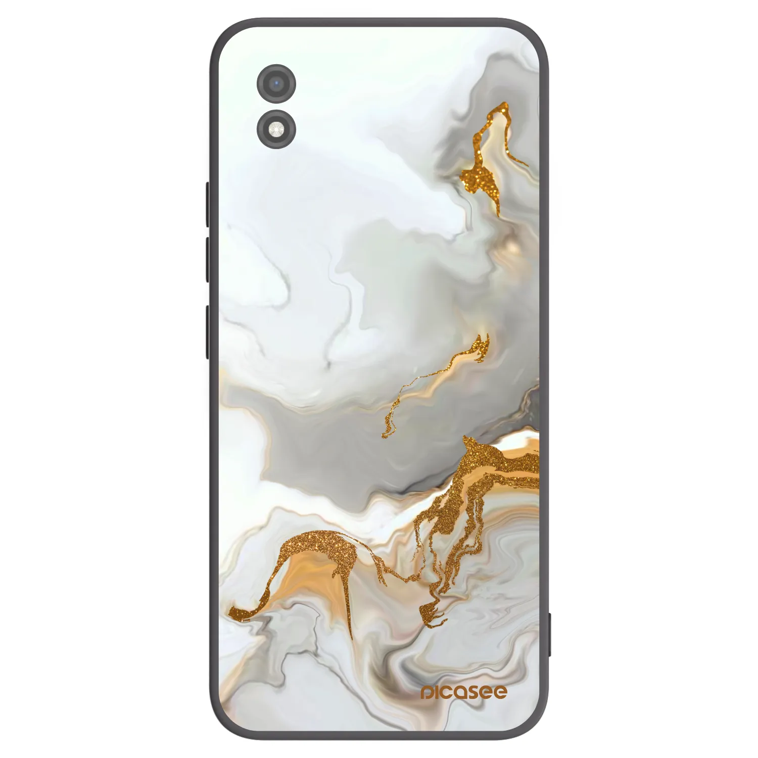 Picasee silikonowe czarne etui na Realme C11 (2021) - Her