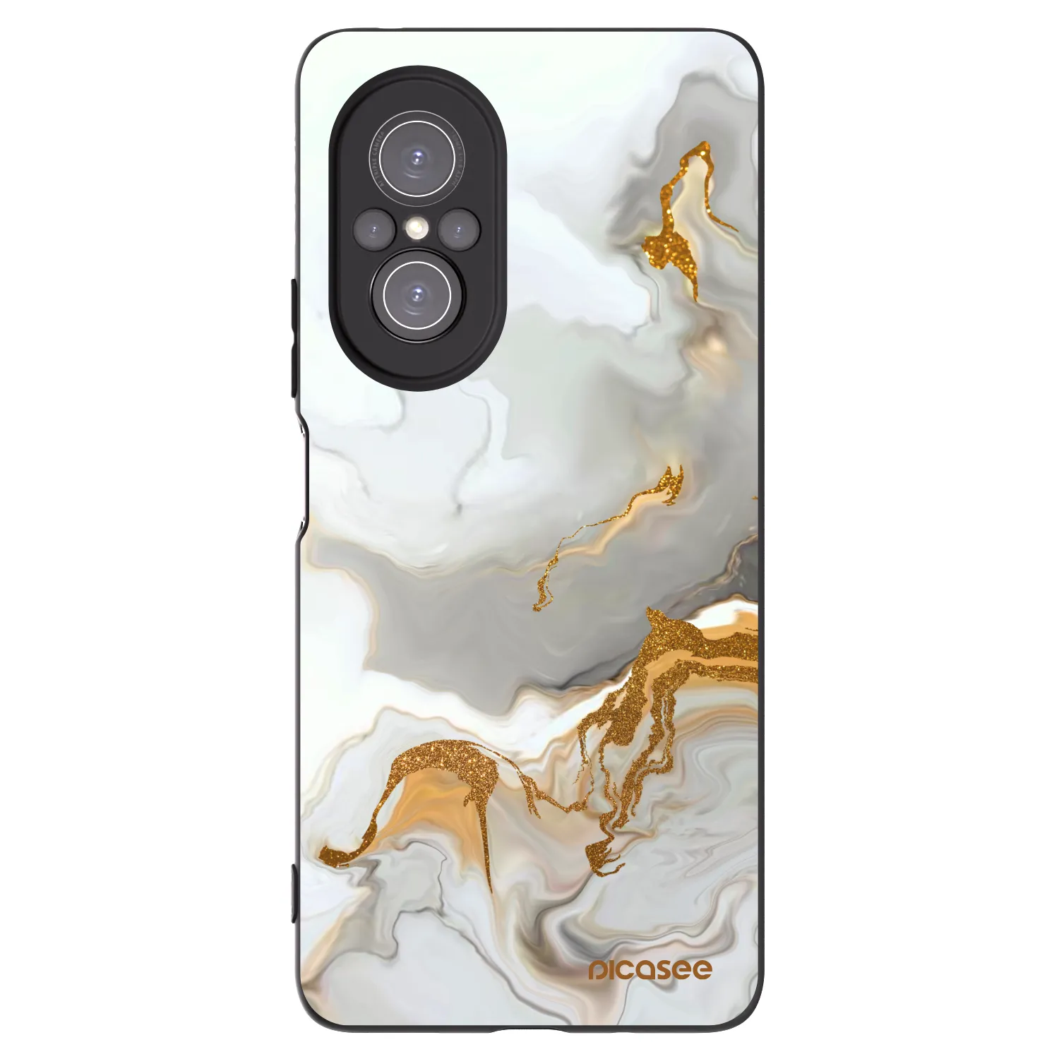 Picasee silikonowe czarne etui na Huawei Nova 9 SE - Her
